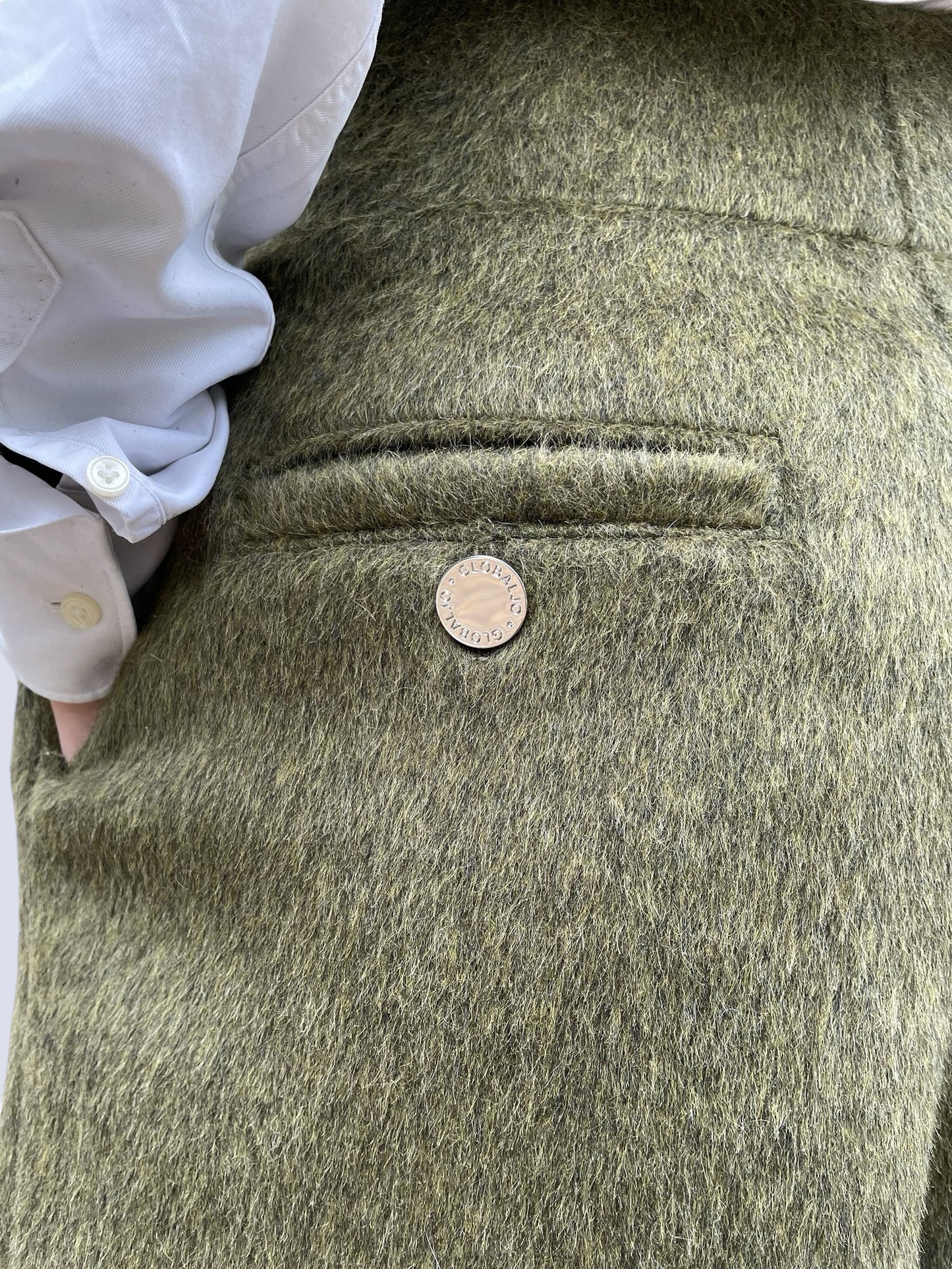 KHAKI MOHAIR SHORT
