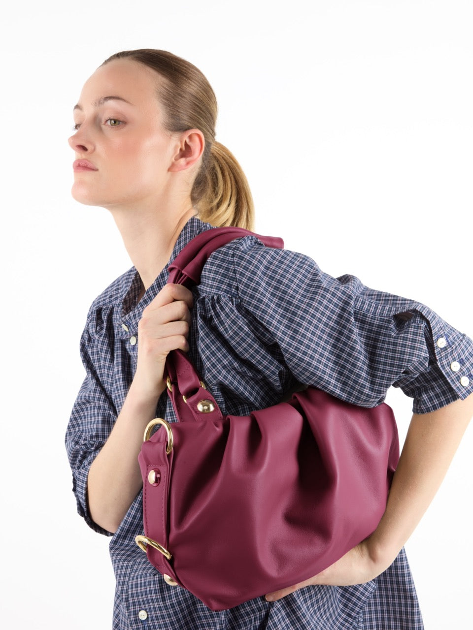 SAC À PLIS EN NAPPA