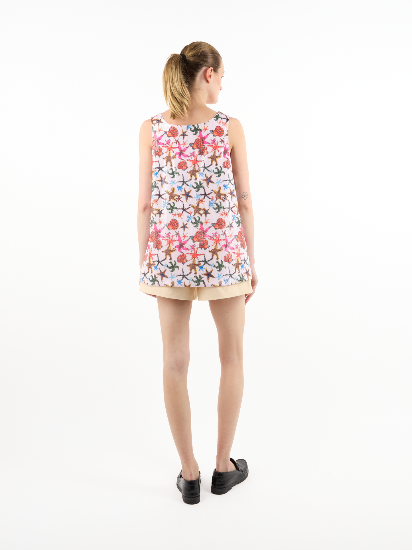 STARFISH SEQUINS TANK TOP
