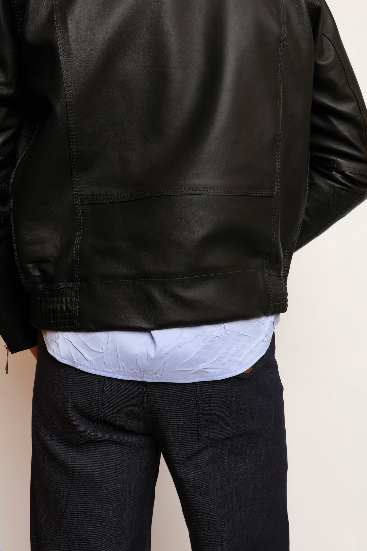 BLACK ZIP JACKET