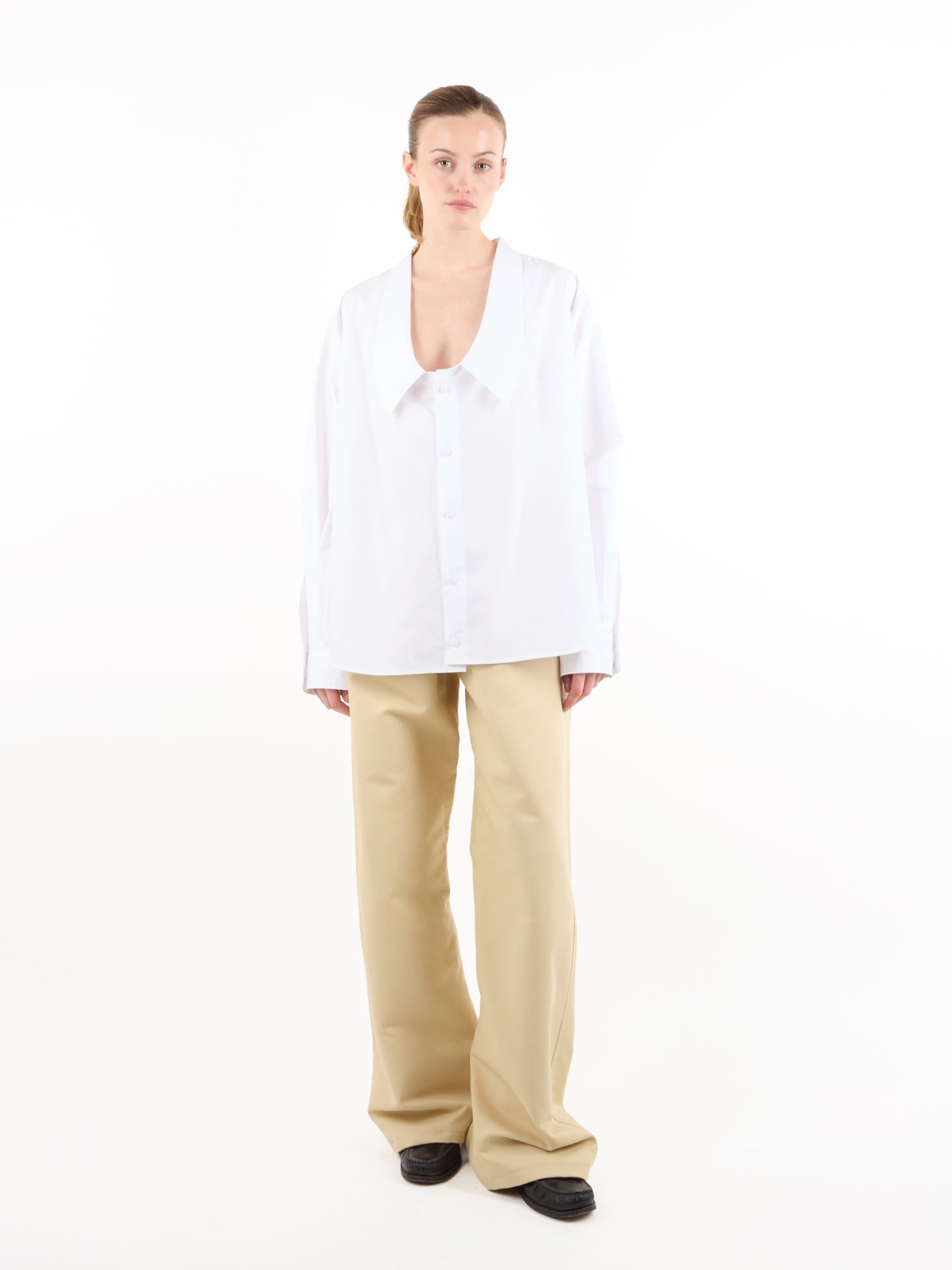 LOW COLLAR SHIRT