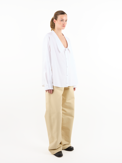 LOW COLLAR SHIRT