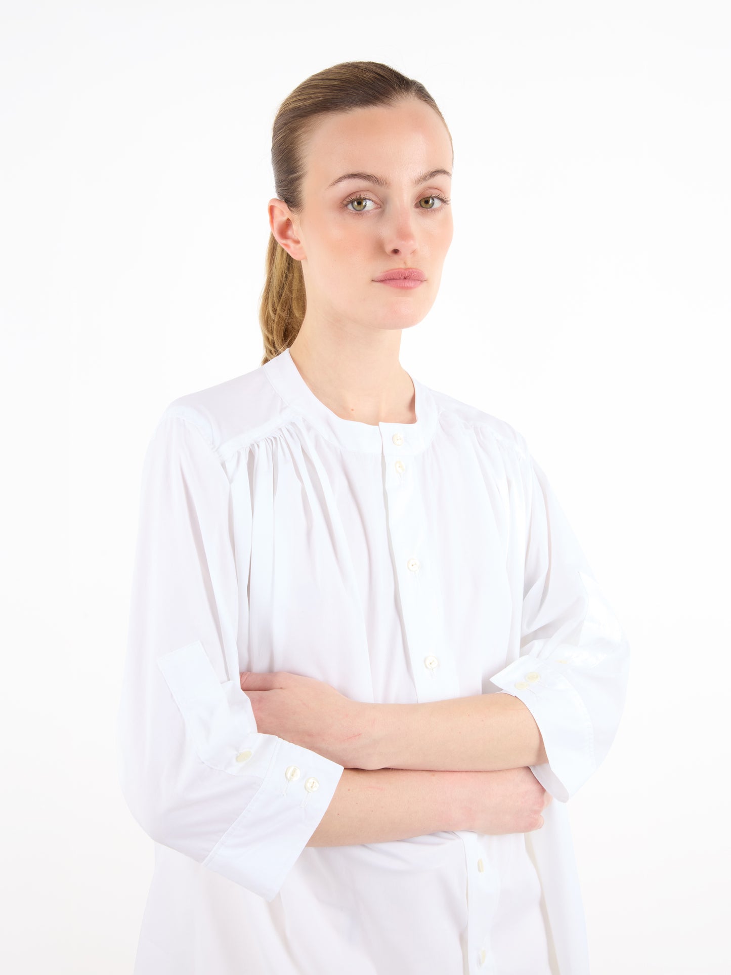 PLEATED SHIRT