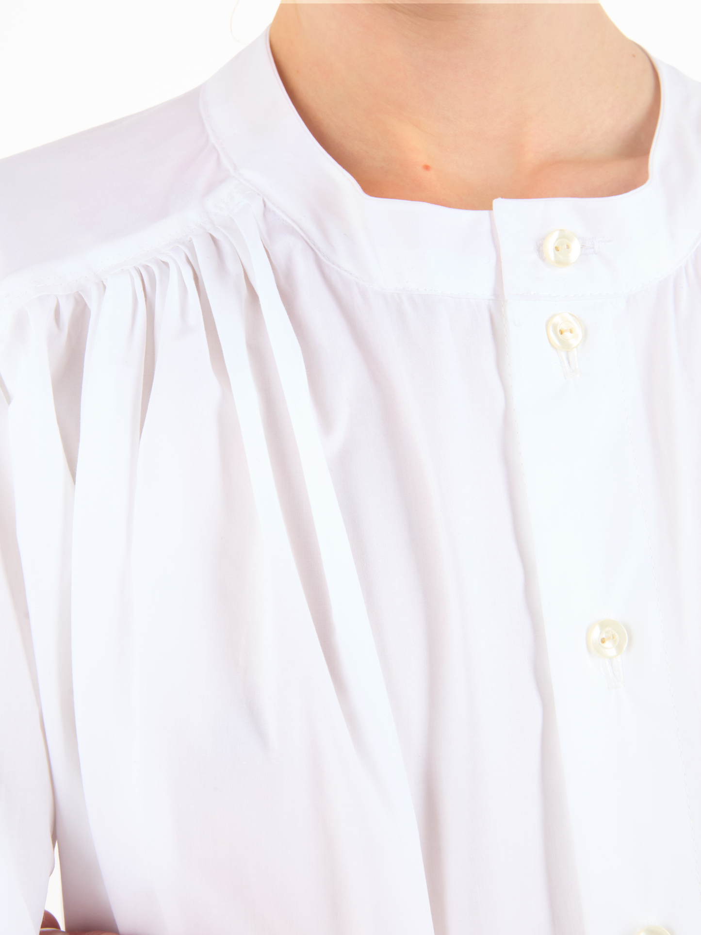 PLEATED SHIRT
