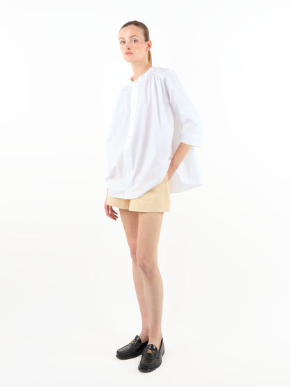PLEATED SHIRT