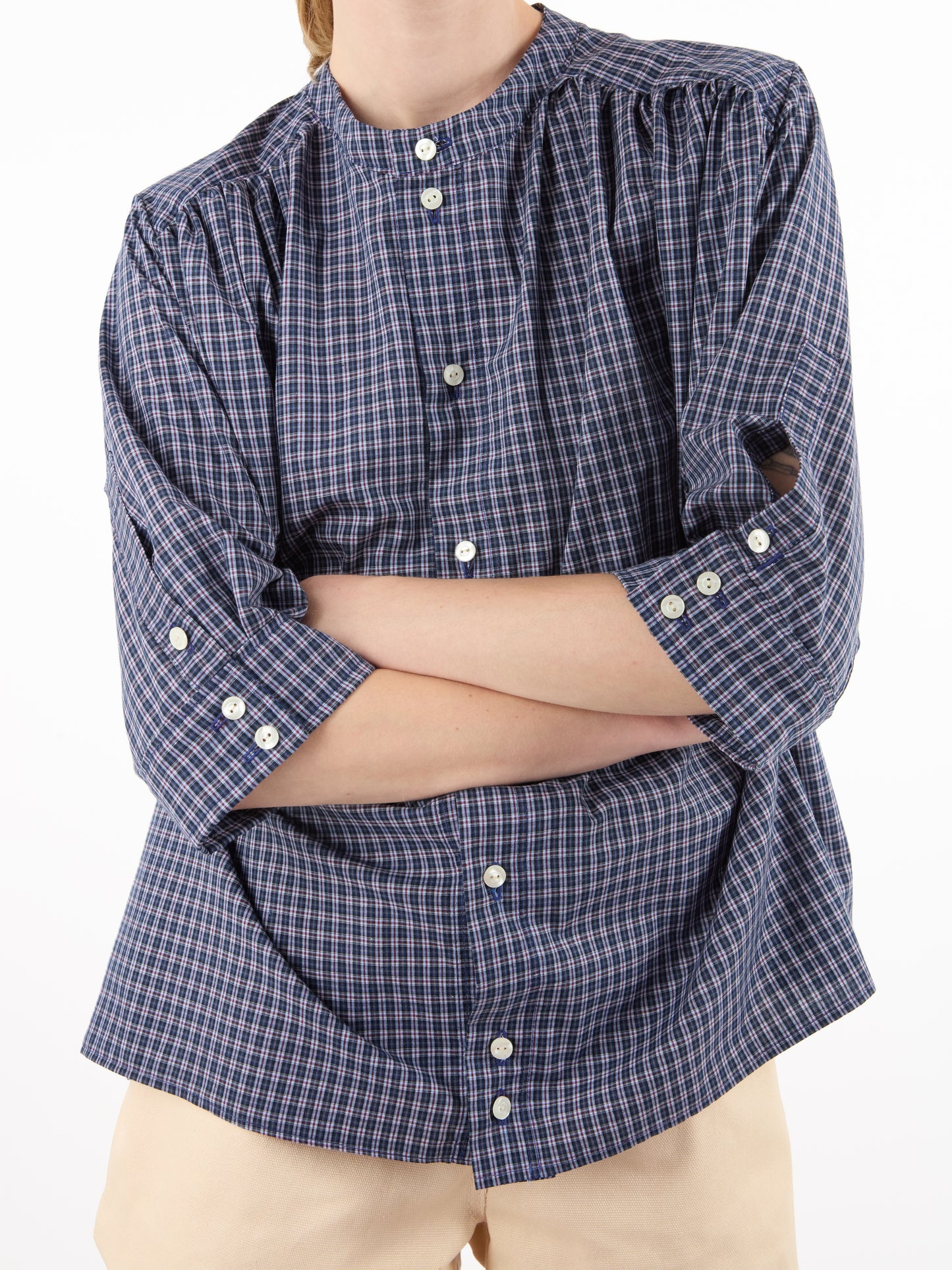 PLEATED SHIRT