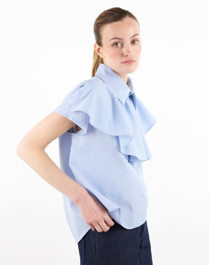 RUFFLE SHIRT