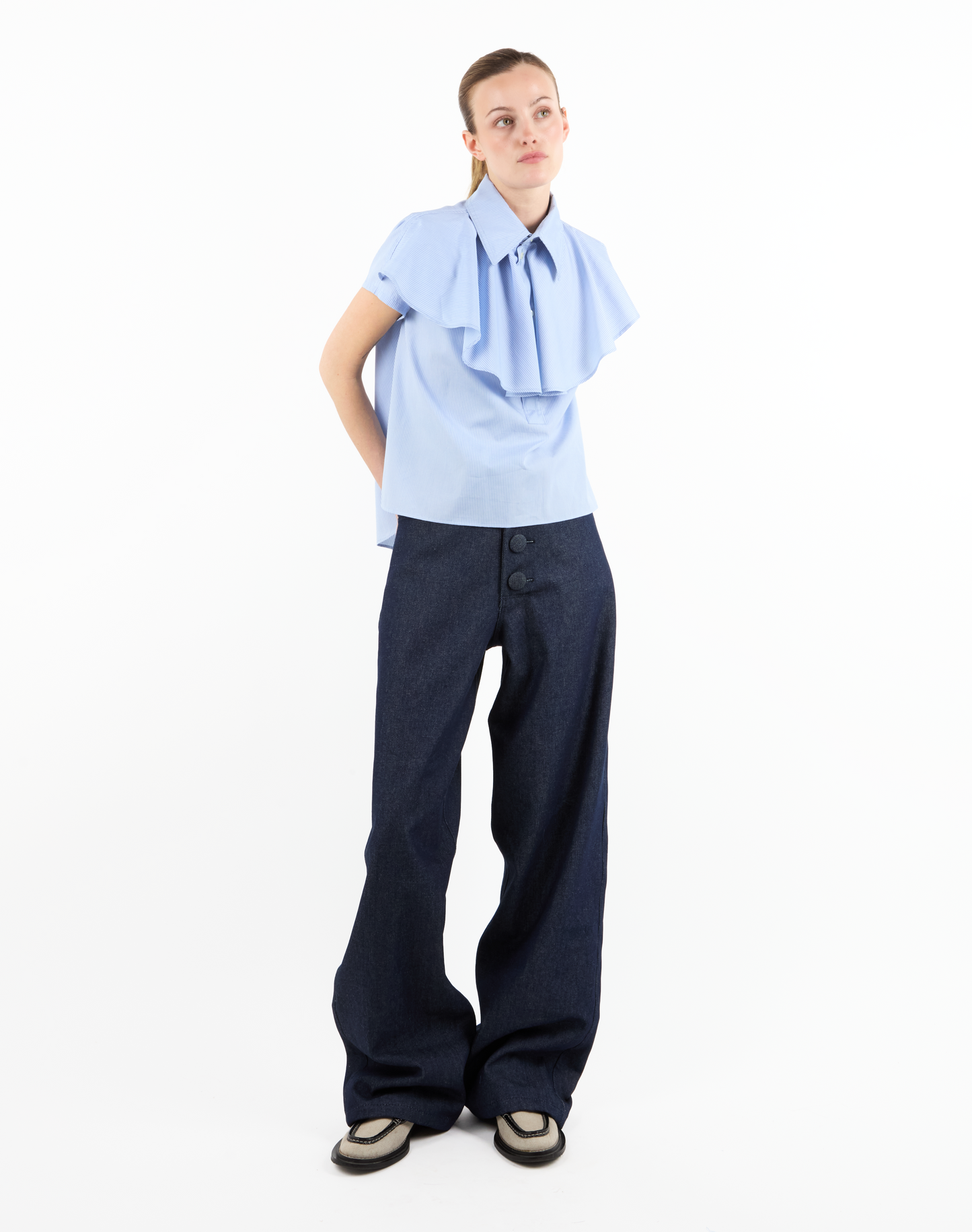 RUFFLE SHIRT