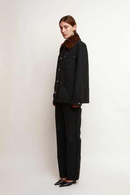 DISTRESSED WORK JACKET
