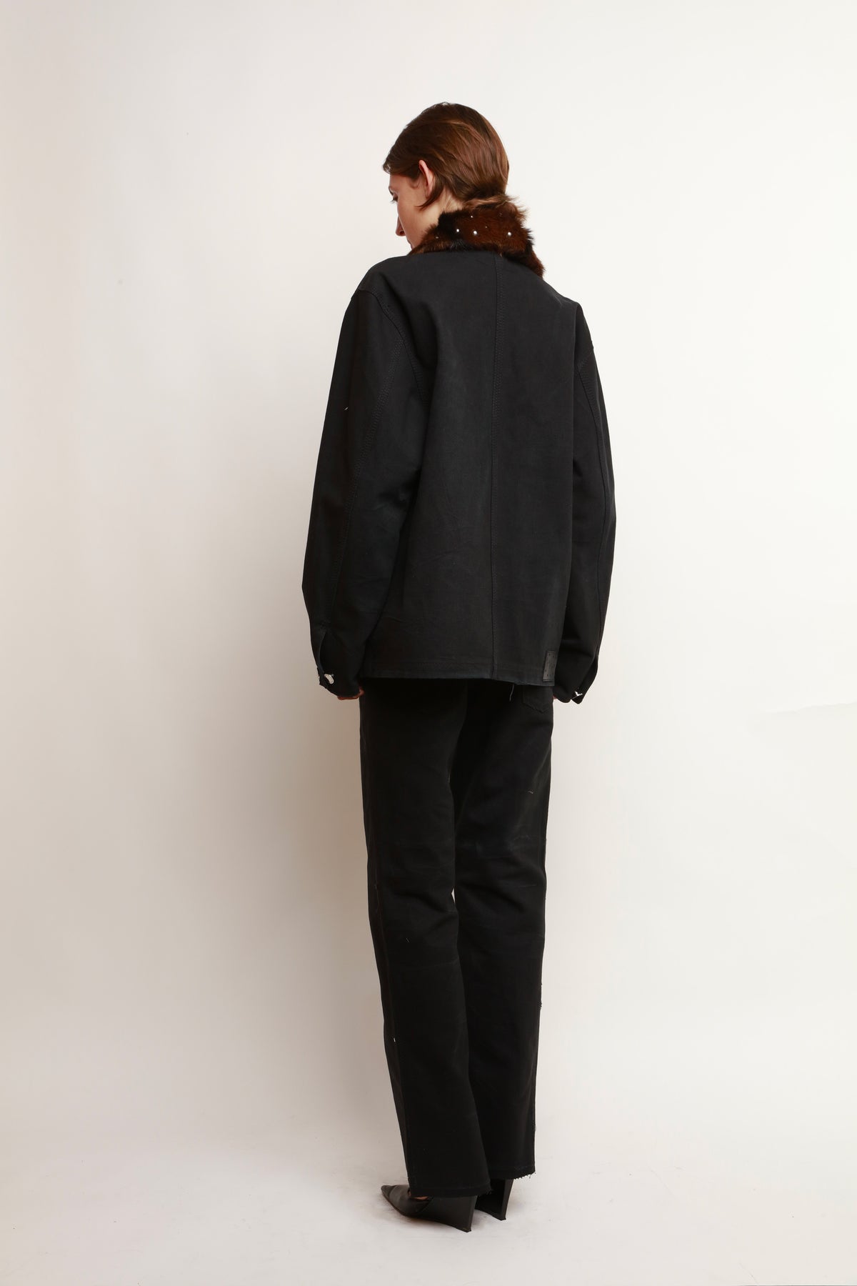 DISTRESSED WORK JACKET