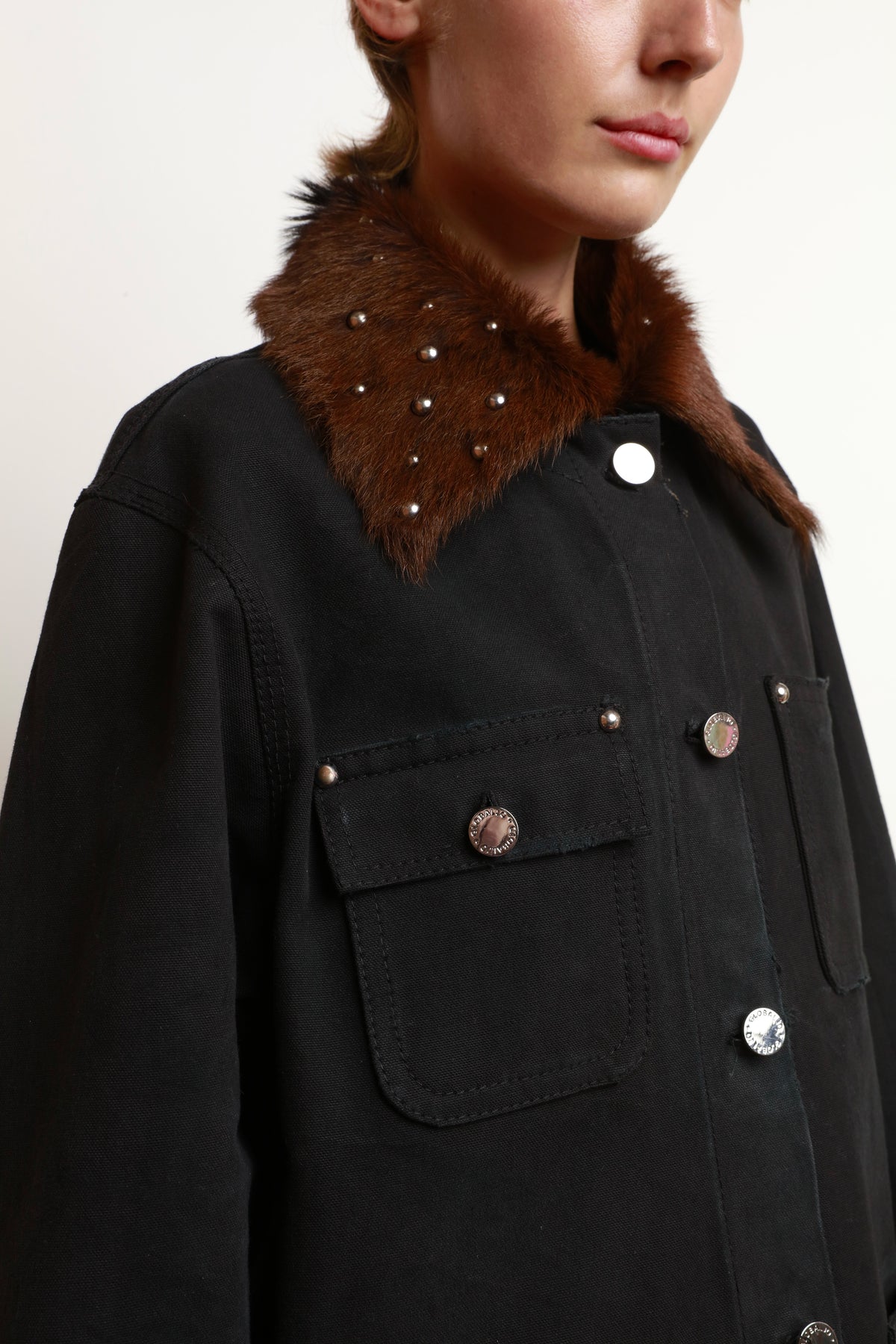 DISTRESSED WORK JACKET