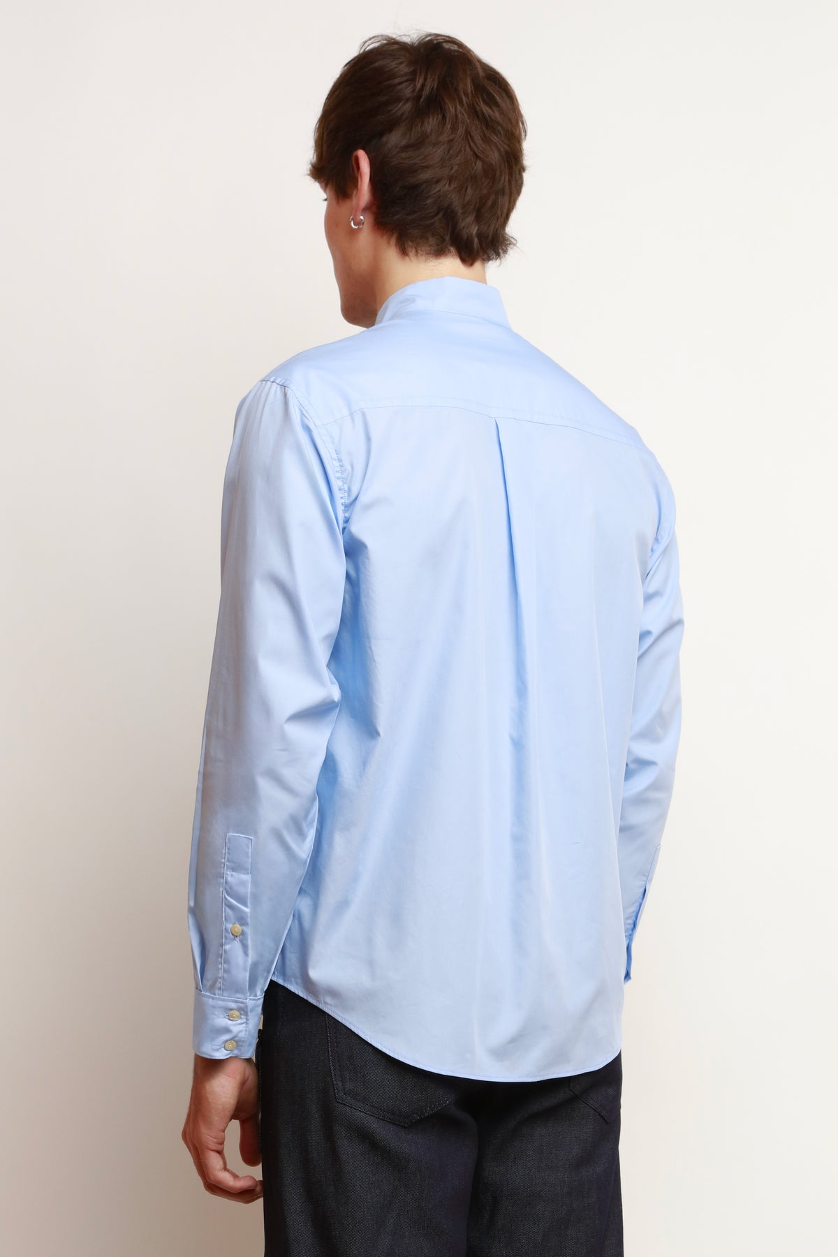 BLUE STUDDED SHIRT