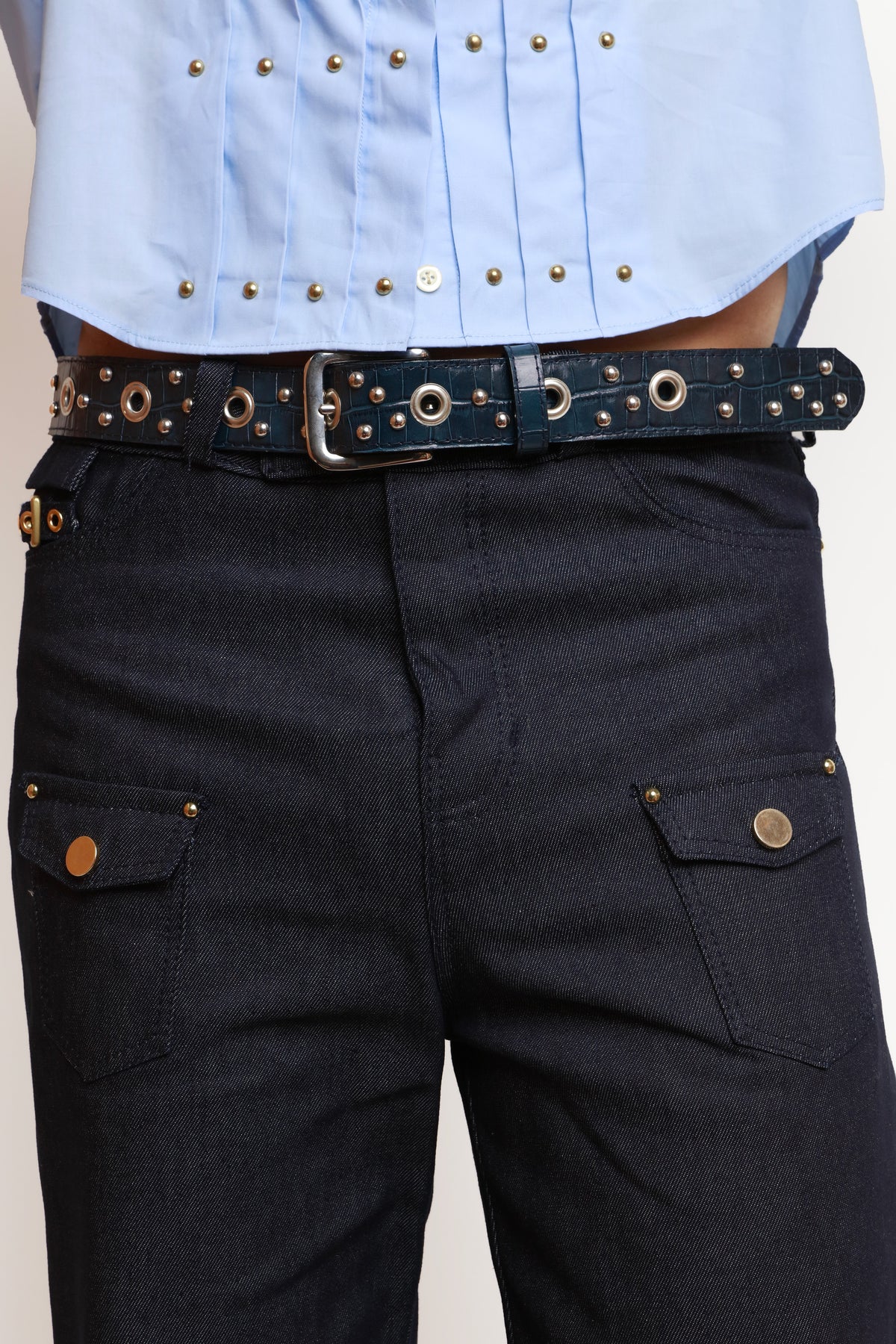 CROCO PRINTED BELT
