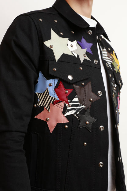 STARS SELVEDGE DENIM JACKET