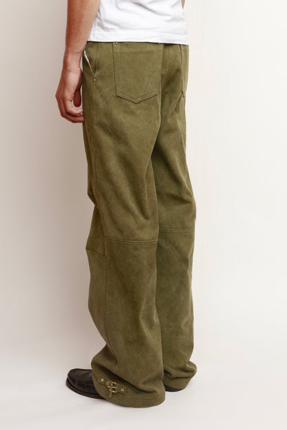PANTALON EN CANVAS KHAKI