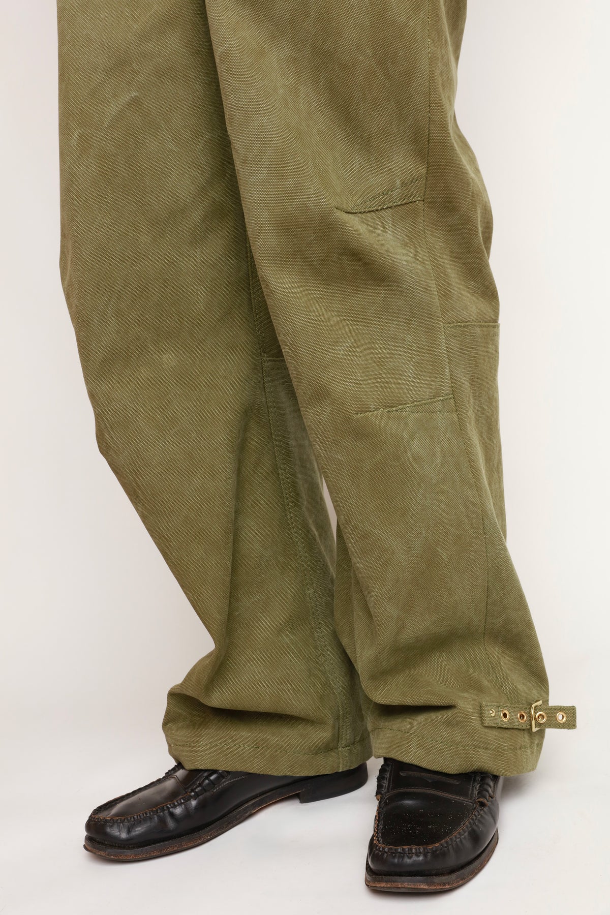 PANTALON EN CANVAS KHAKI