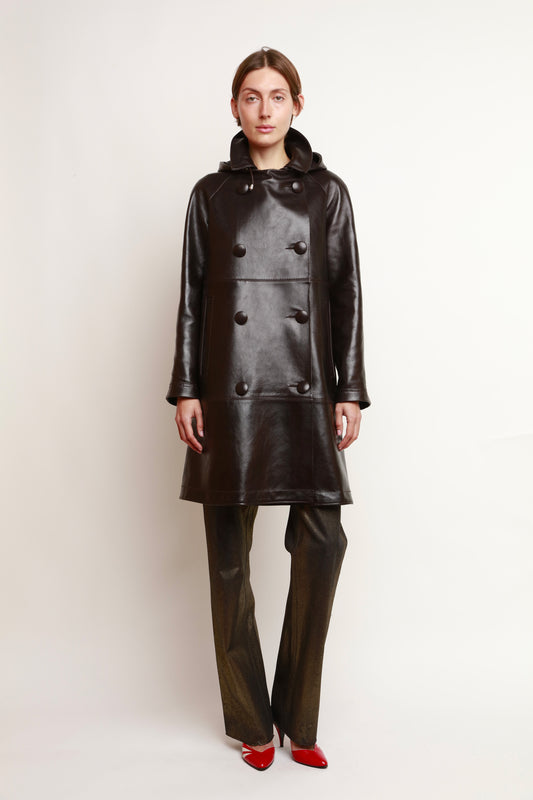 HOODED COAT