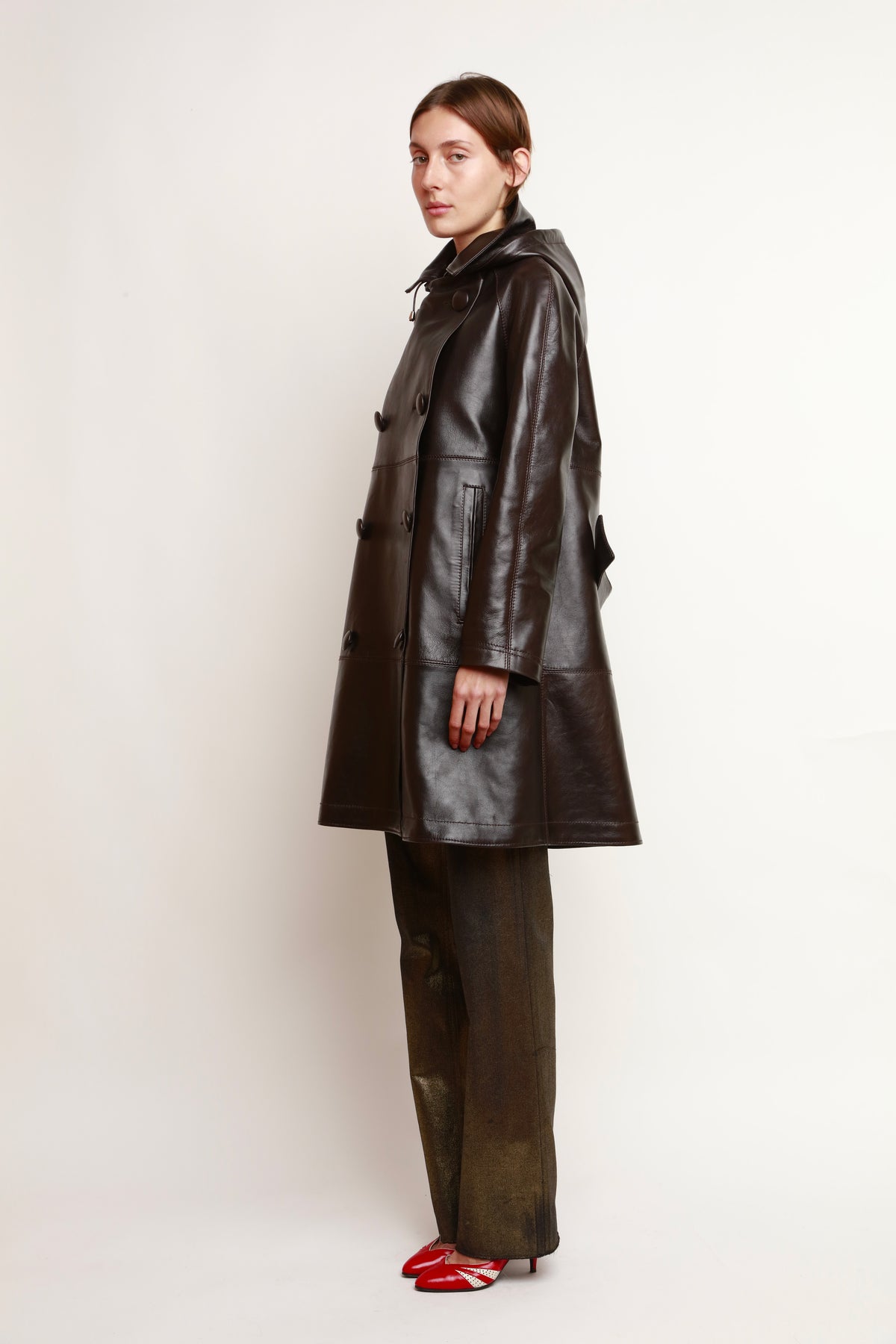 MANTEAU À CAPUCHE