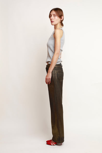 WASHED BRONZE PANTS