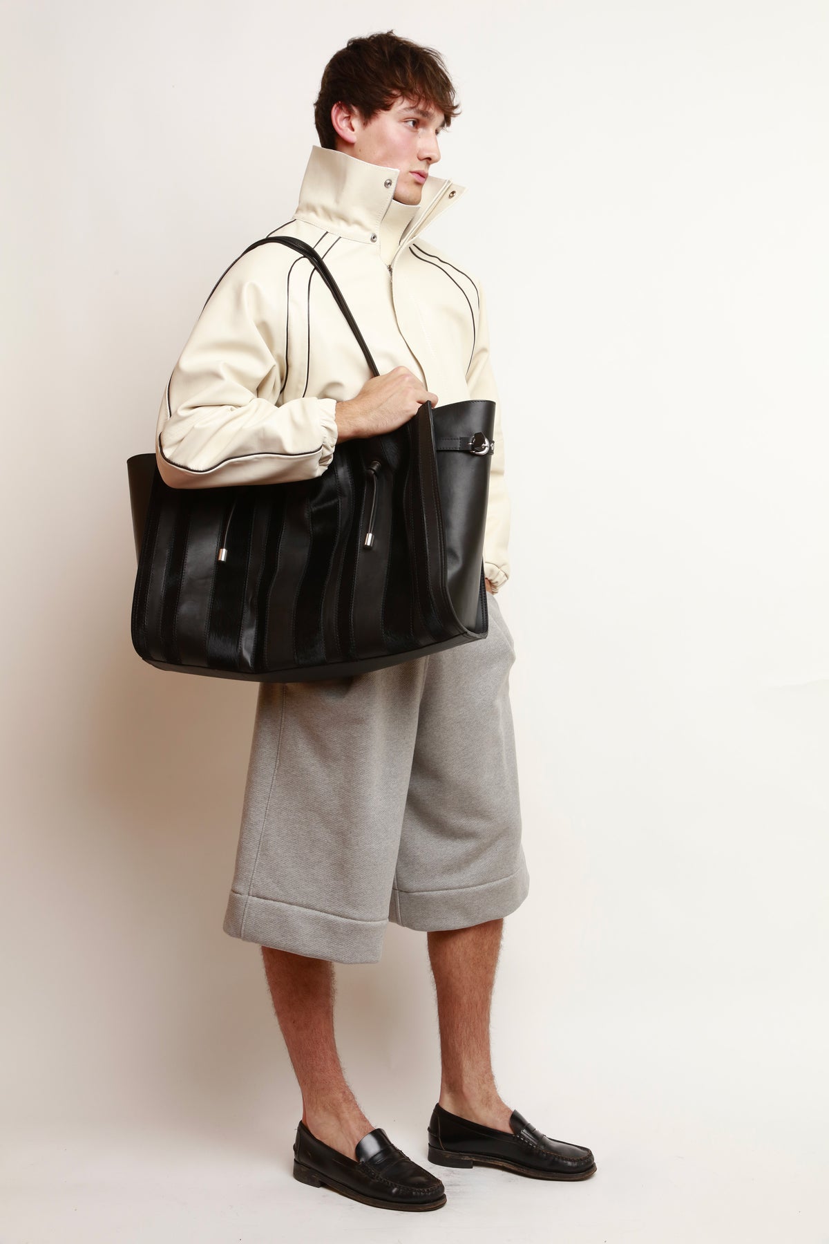 STRIPED BAG