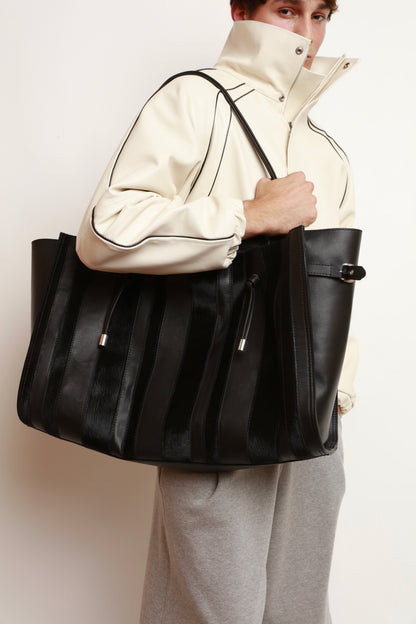 STRIPED BAG