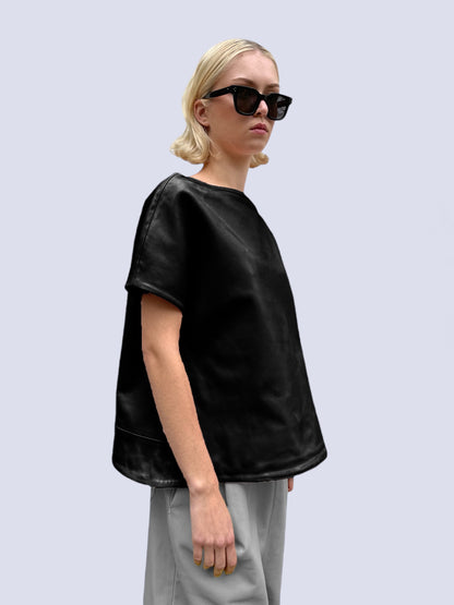 BLACK NAPPA BELL TOP