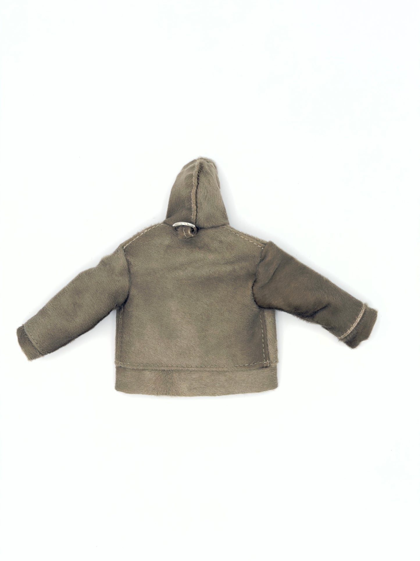 GREY PONY MINI JACKET WALLET