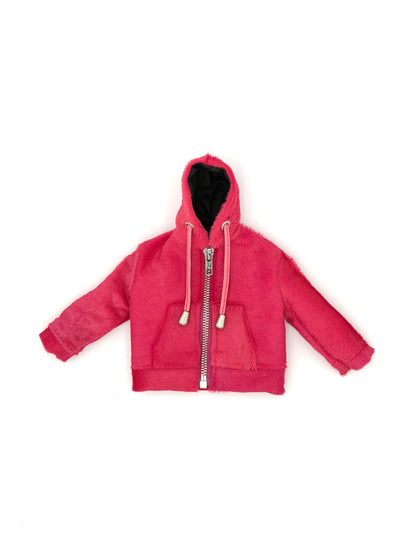 FUCHSIA PONY MINI JACKET WALLET