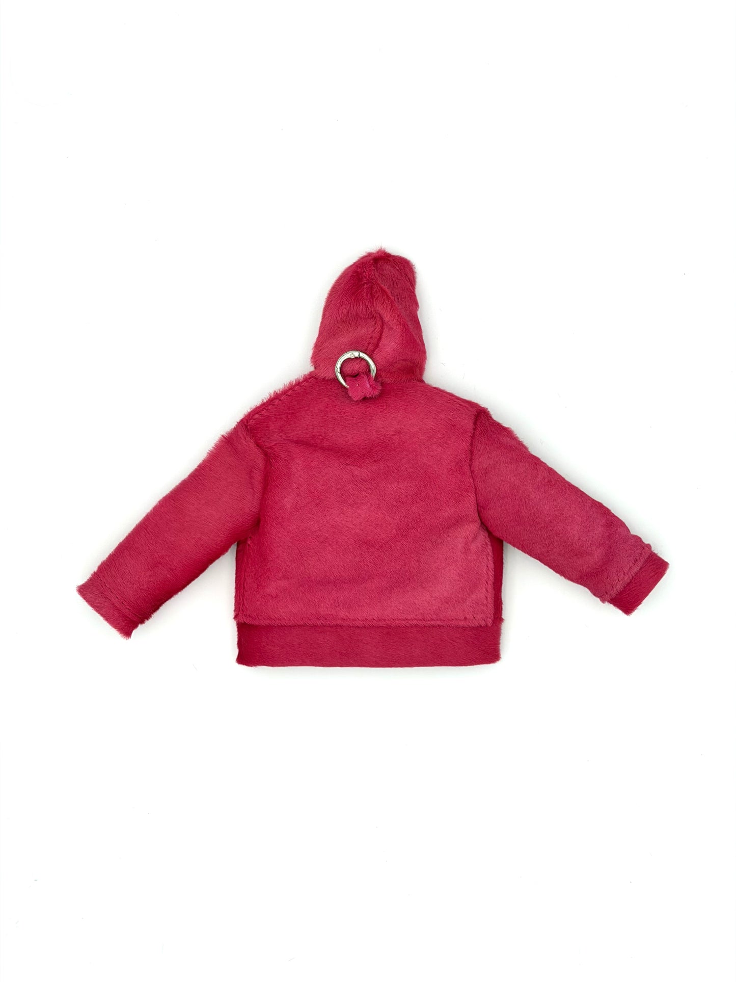 FUCHSIA PONY MINI JACKET WALLET