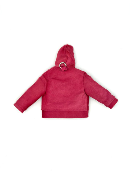 FUCHSIA PONY MINI JACKET WALLET