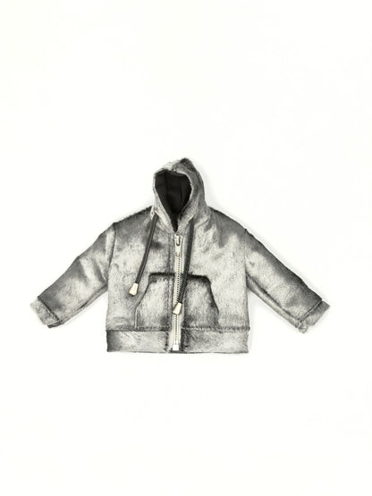 SILVER PONY MINI JACKET WALLET