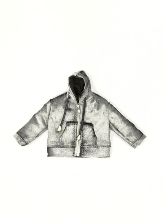 SILVER PONY MINI JACKET WALLET