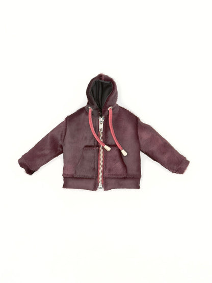 WINE PONY MINI JACKET WALLET