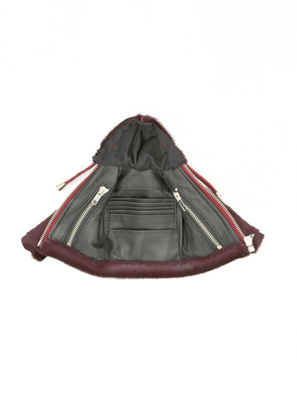 WINE PONY MINI JACKET WALLET