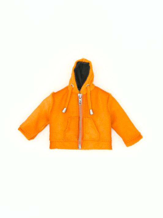 ORANGE PONY MINI JACKET WALLET