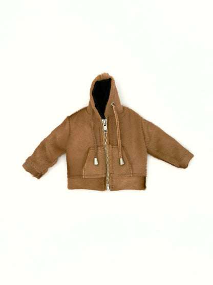 CAMEL PONY MINI JACKET WALLET