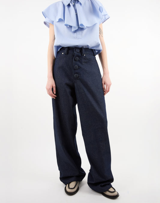 OVERSIZED DENIM PANTS
