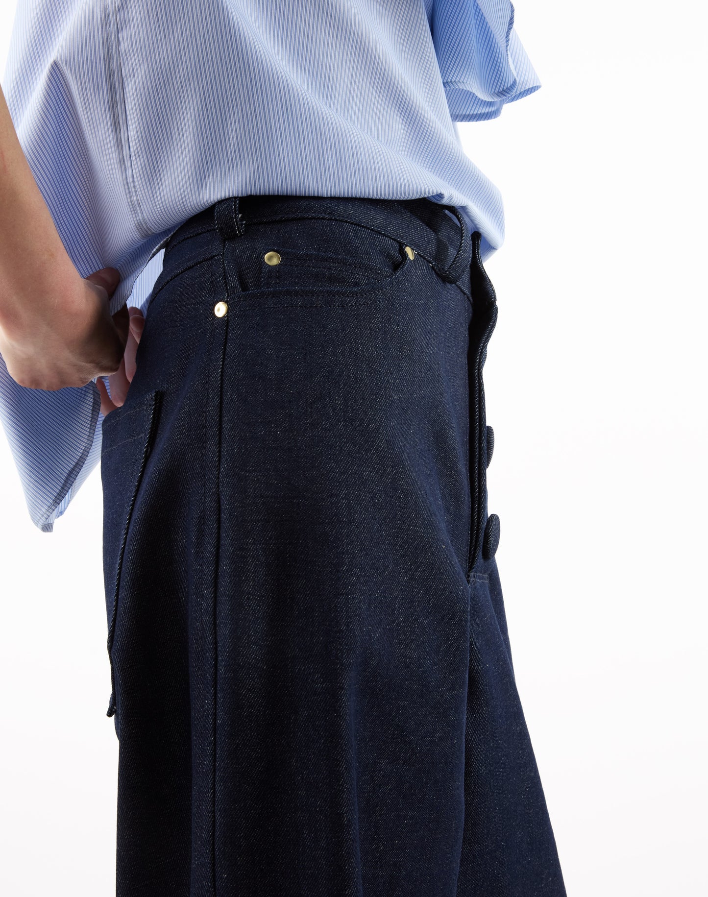 OVERSIZED DENIM PANTS