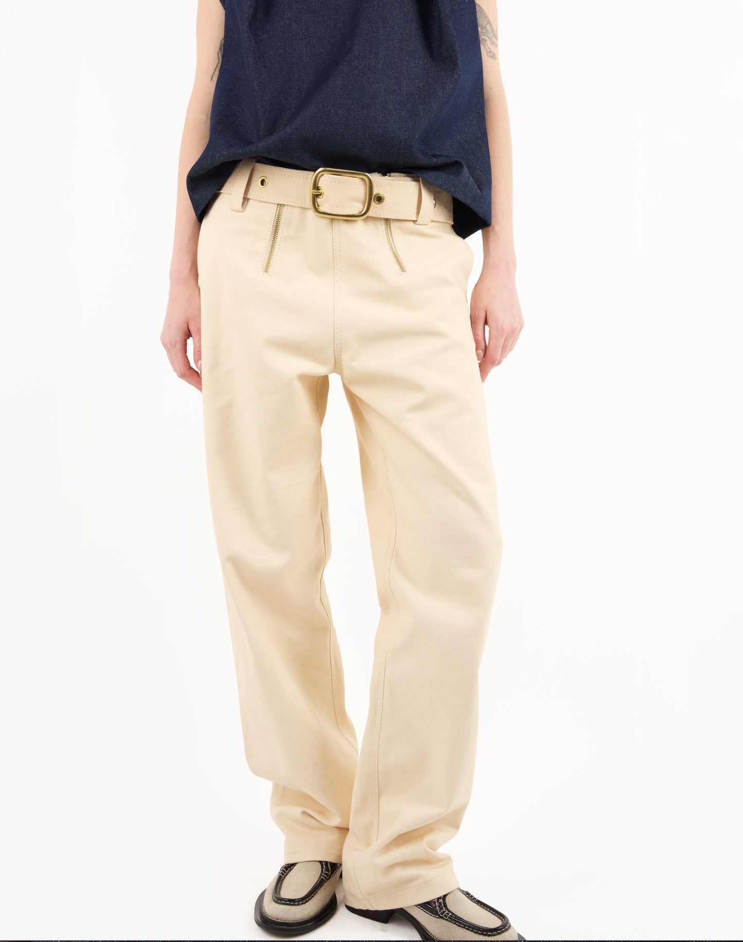 DOUBLE ZIP PANTS
