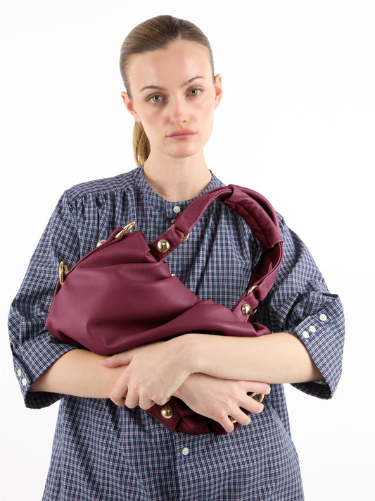 PLEATED SOFT NAPPA BAG