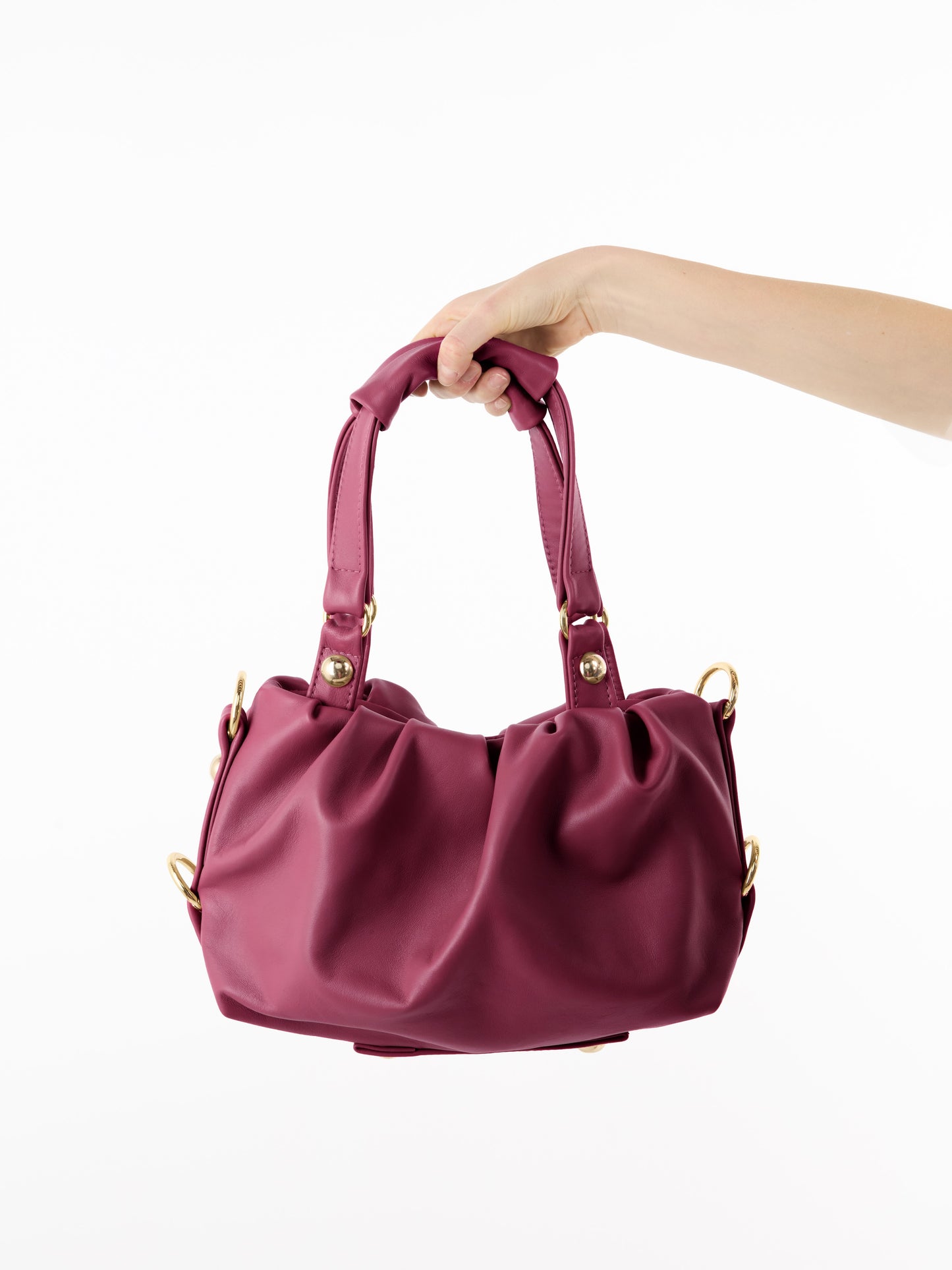 PLEATED SOFT NAPPA BAG
