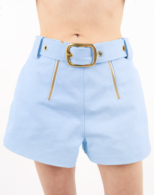 DOUBLE ZIP SHORTS