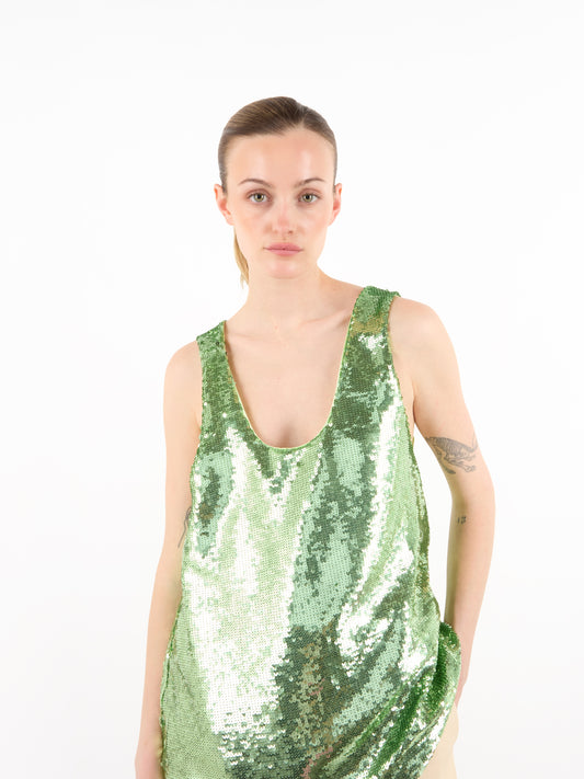 DÉBARDEUR À SEQUINS