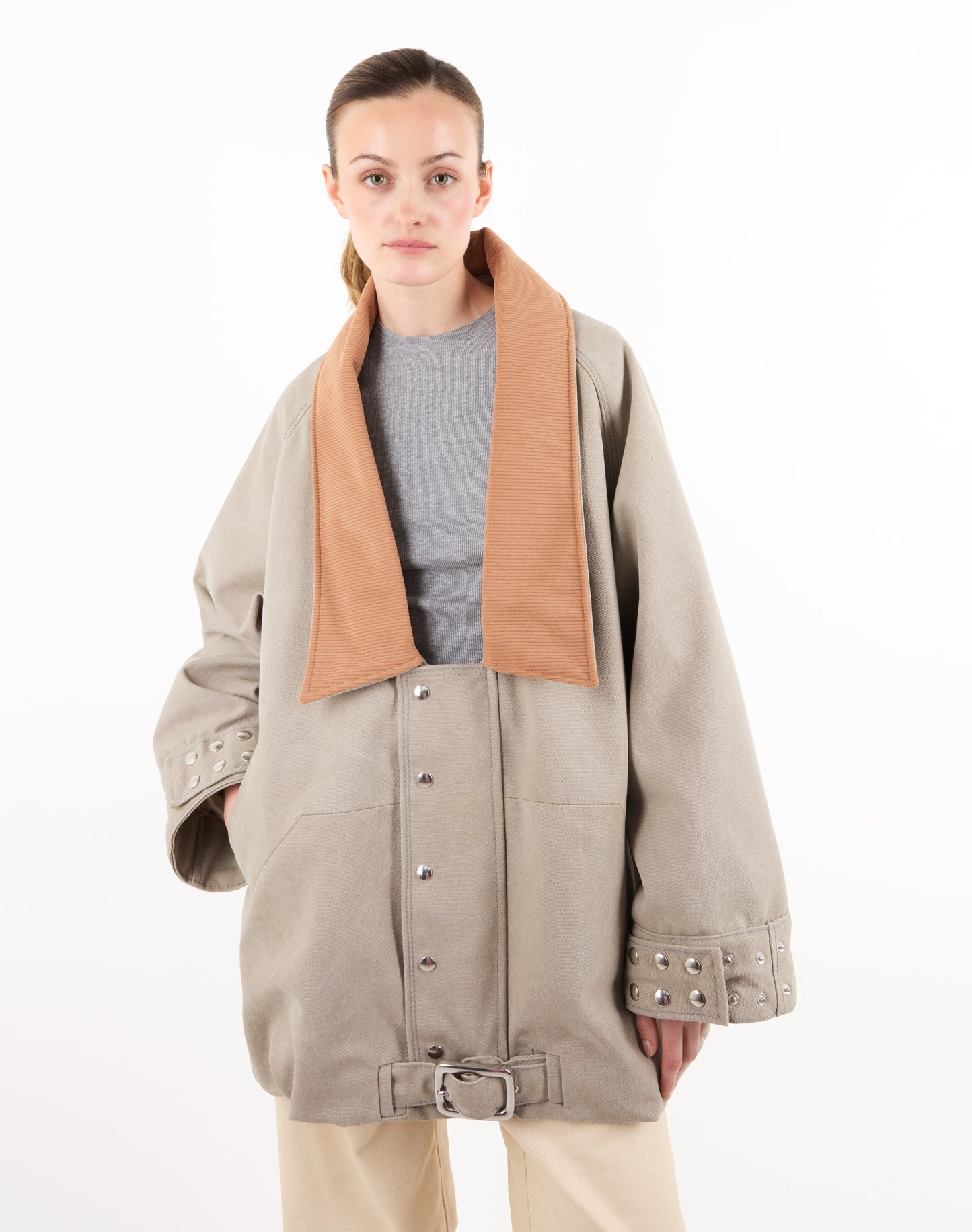 LOW COLLAR JACKET