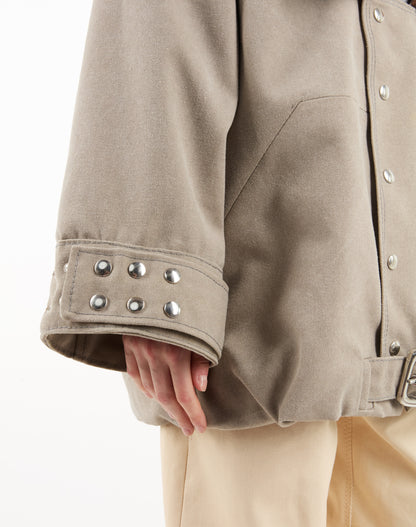 LOW COLLAR JACKET