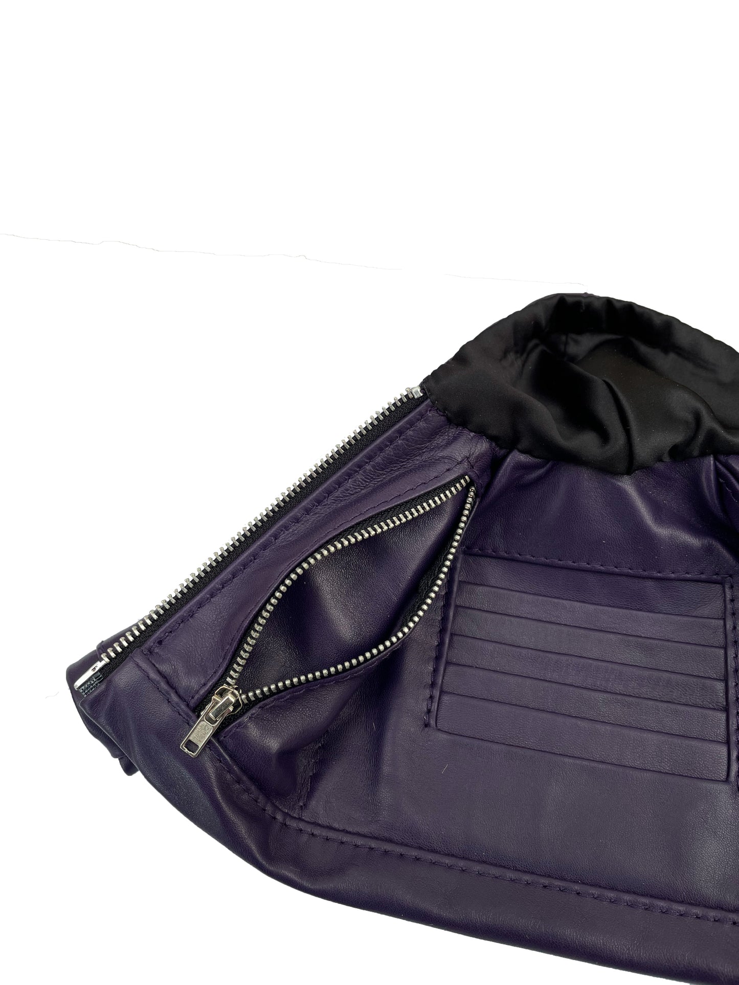 "PETIT BLOUSON" PURPLE NAPPA WALLET