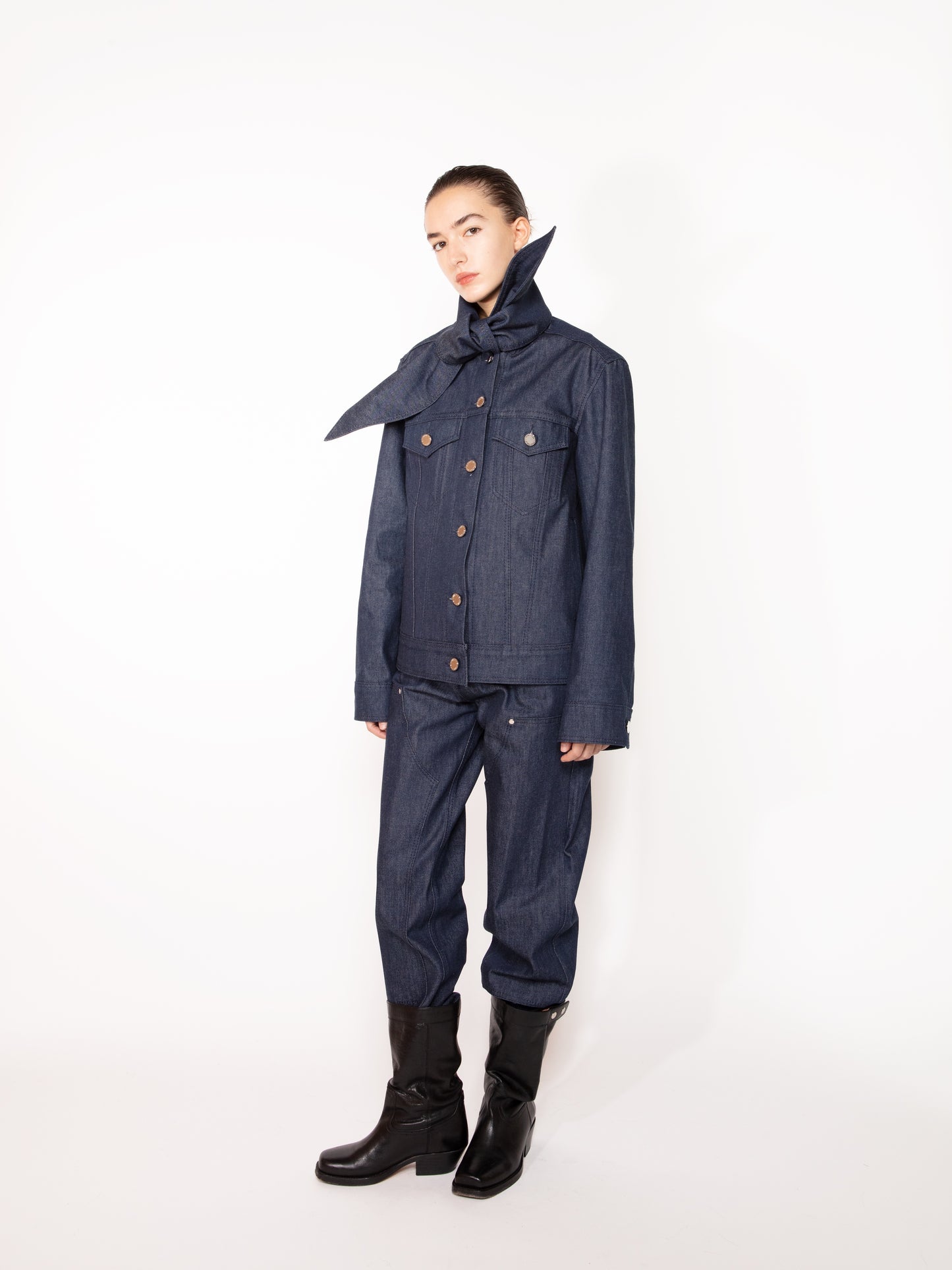 DENIM KNOT JACKET