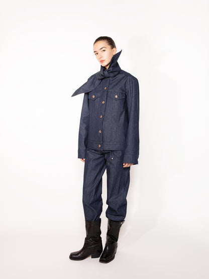 DENIM KNOT JACKET