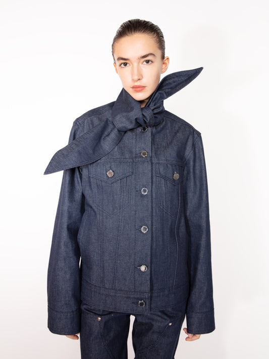 DENIM KNOT JACKET