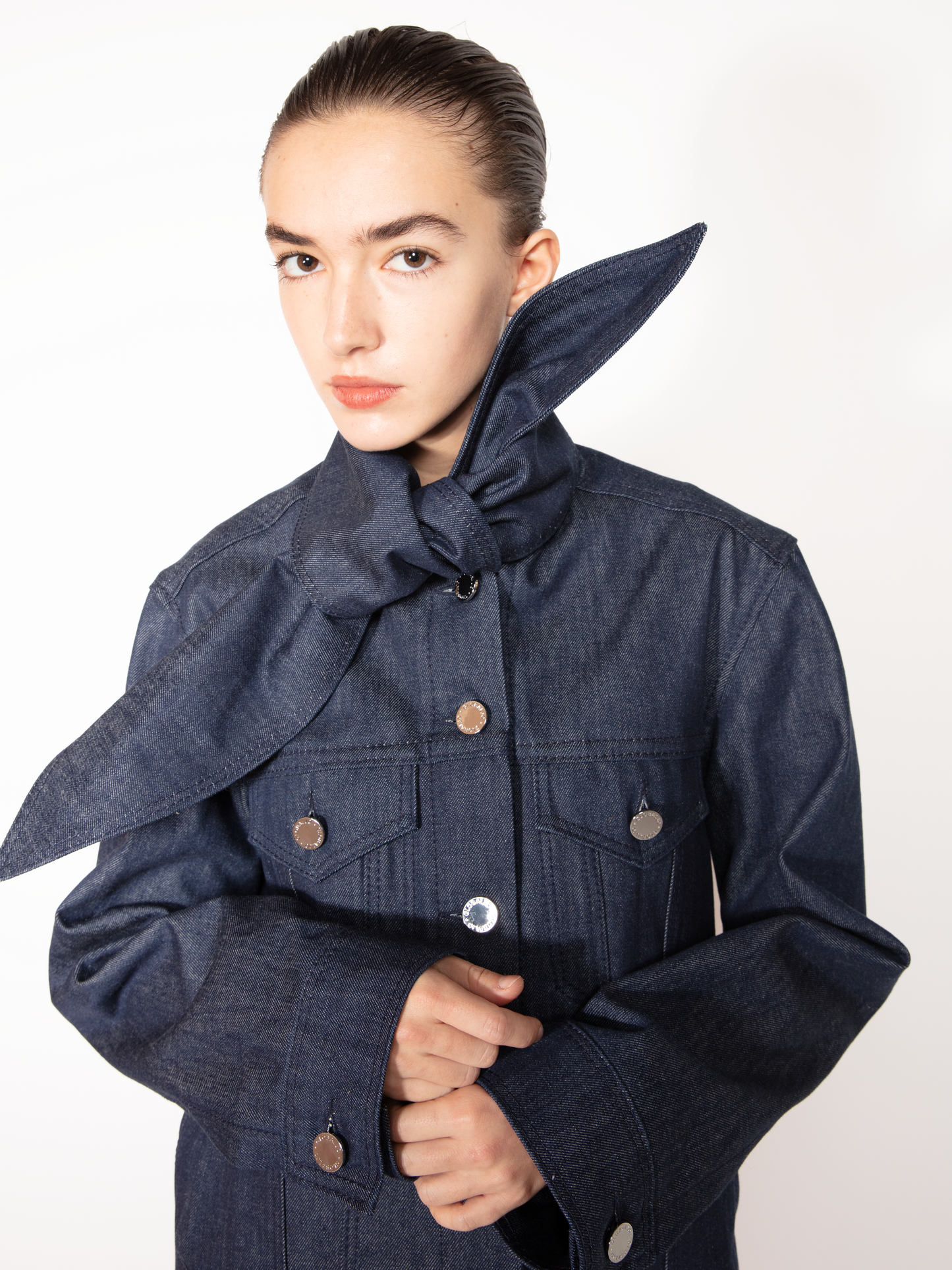 DENIM KNOT JACKET